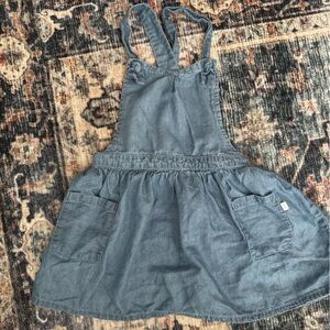 2/$15- OshKosh B'gosh Light Blue Denim Overall Dress